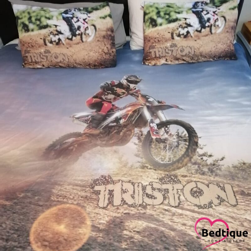 Off-Road Motorbike Duvet Cover Set