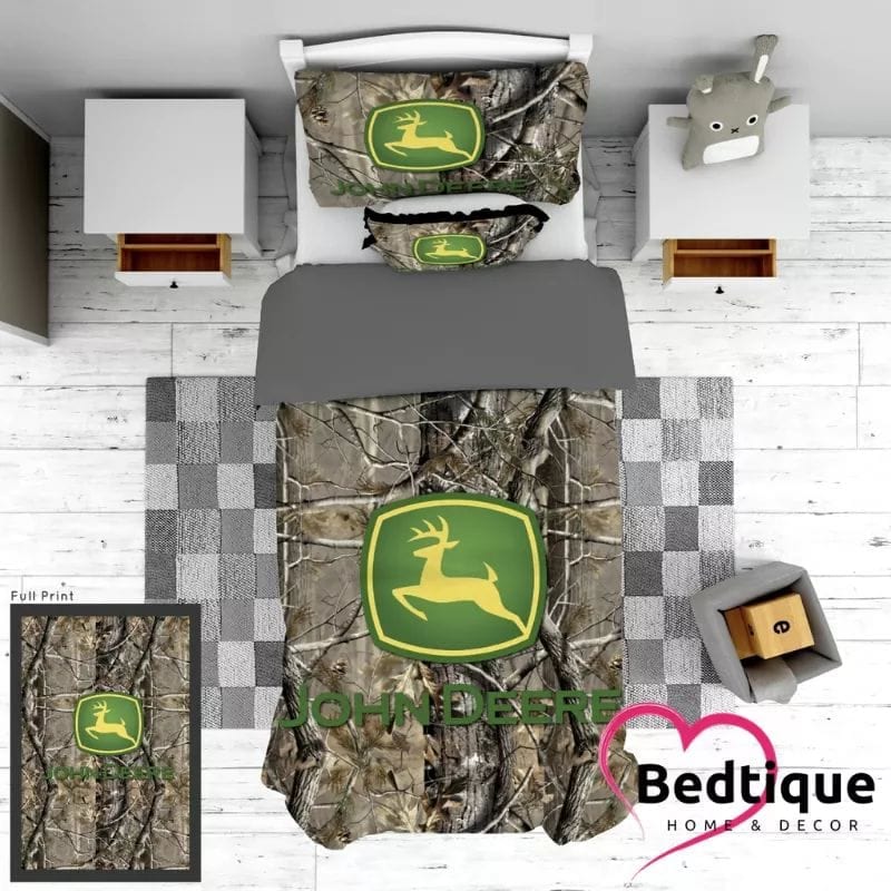 John Deere Tractor Duvet Cover Set