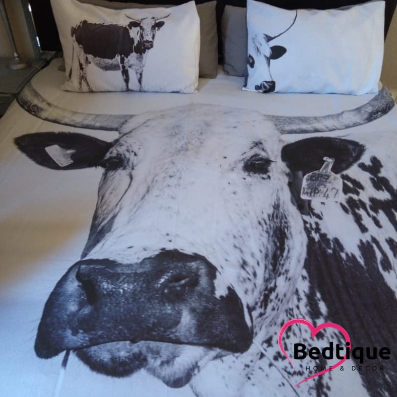Nguni Head Duvet Cover Set