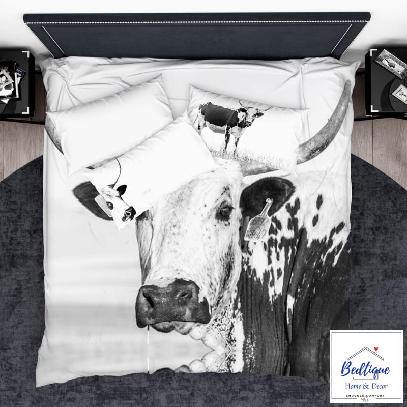 Nguni Head Duvet Cover Set