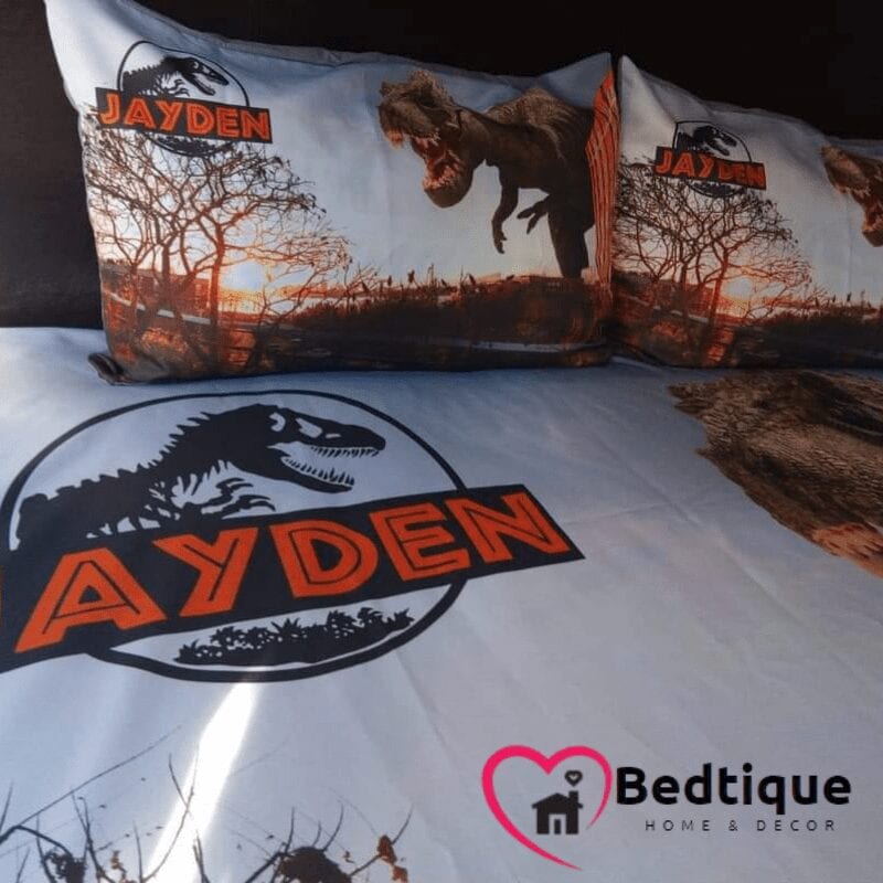 T-Rex Dinosaur Duvet Cover Set