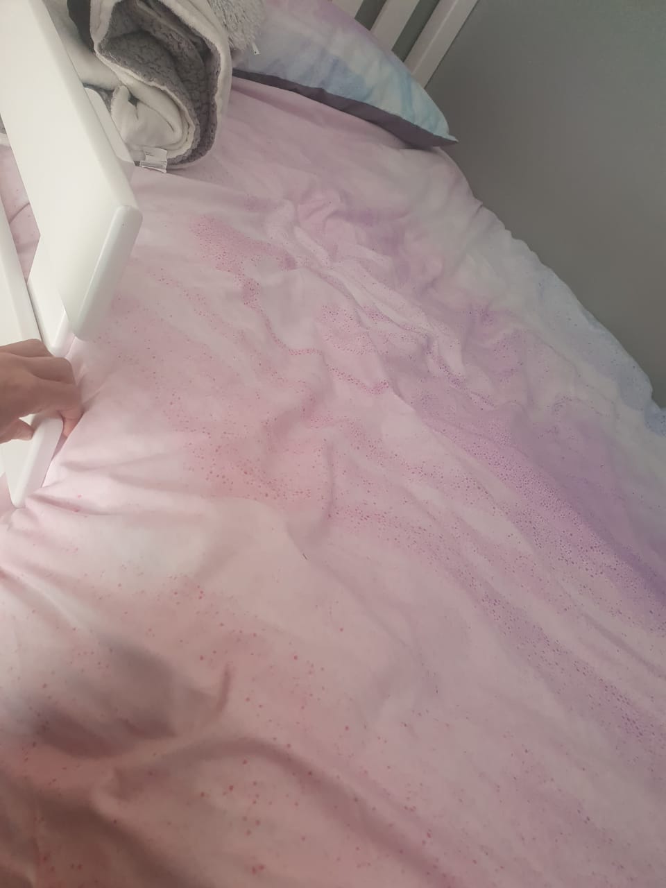 Pink Marble Duvet Cover Sets