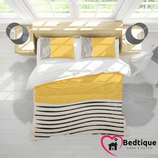 Sunset Swirl Duvet Cover Set