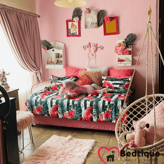Flamingo Duvet Cover set
