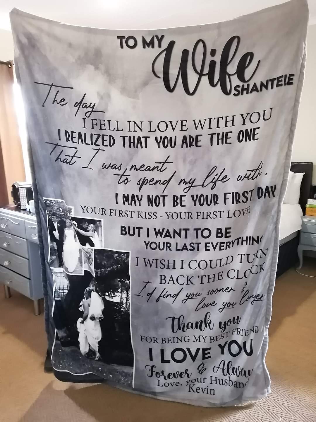 Have it your way Photo Blanket!
