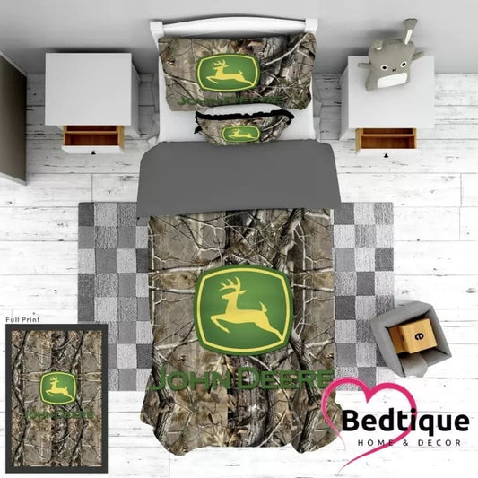John Deere Tractor Duvet Cover Set