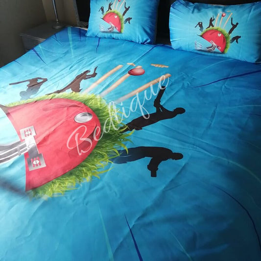 Colorful Cricket Duvet Cover Set