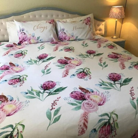 Protea's Flower Duvet Cover Set